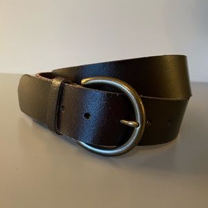 Frye Brown Leather Belt - Size Large